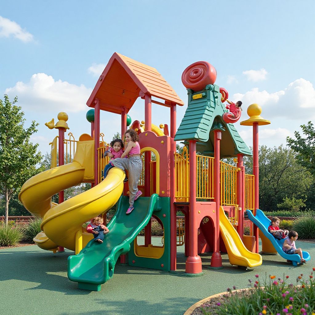 Rainbow Adventure Playground